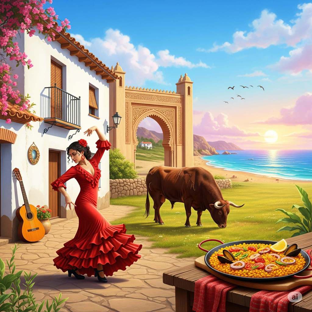 Typiske elementer fra spania